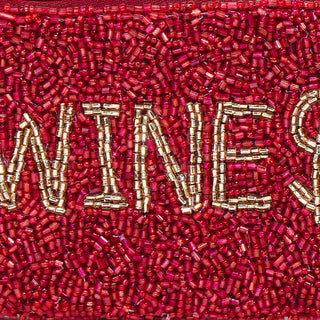 Wine Seed Beaded Coin Purse - Simply Sunflowers