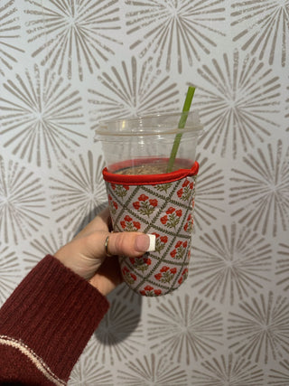 Winter Poppies Koozie - Simply Sunflowers