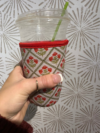 Winter Poppies Koozie - Simply Sunflowers