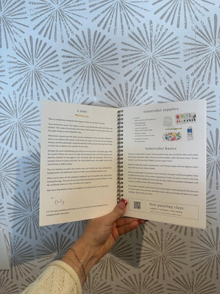 Woodland Watercolor Book - Simply Sunflowers