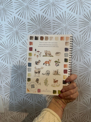 Woodland Watercolor Book - Simply Sunflowers