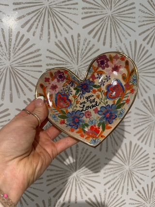 You Are So Loved Trinket Dish - Simply Sunflowers