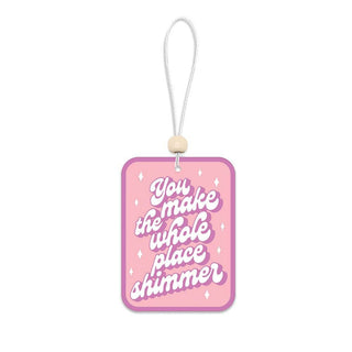 You Shimmer Car Air Freshener - Simply Sunflowers