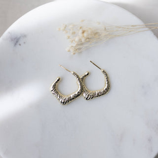 Zinnia Hoops - Simply Sunflowers