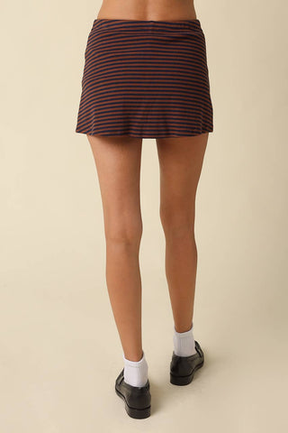 Zoey Striped Knit Skort - Simply Sunflowers