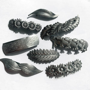Metal Barrette Collection