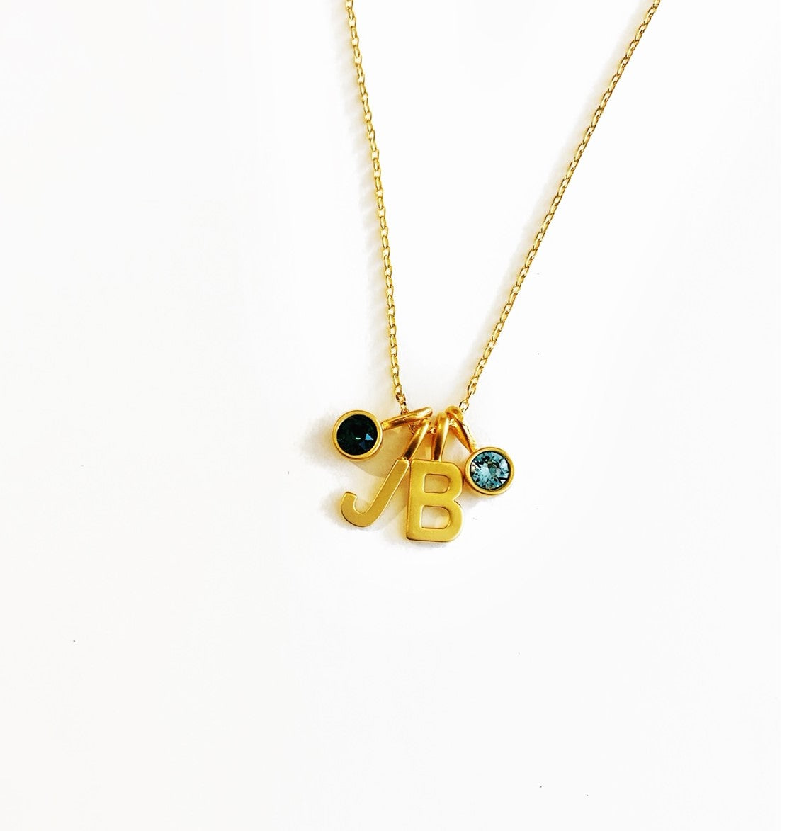 Customizable Necklace: Select Your GOLD Letters