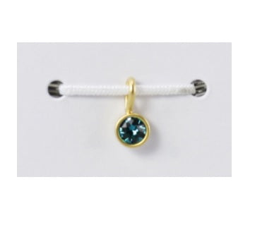 Customizable Necklace: Select Your GOLD Birthstone