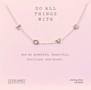 Dogeared Necklaces: Sterling Silver Collection (Multiple Styles)