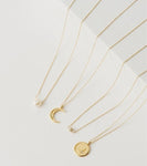 Dogeared Necklaces: Gold Dipped Collection (Multiple Styles)