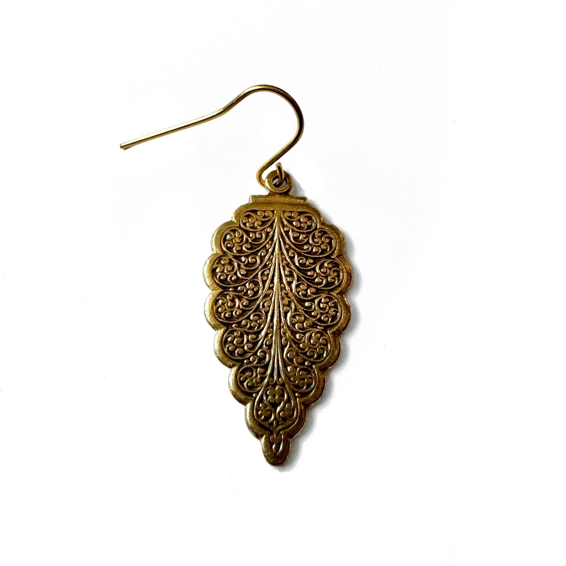 Lightweight Brass Earrings