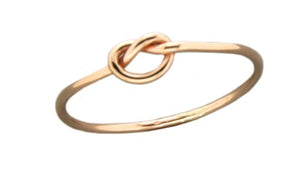 Gold Ring: Love Knot