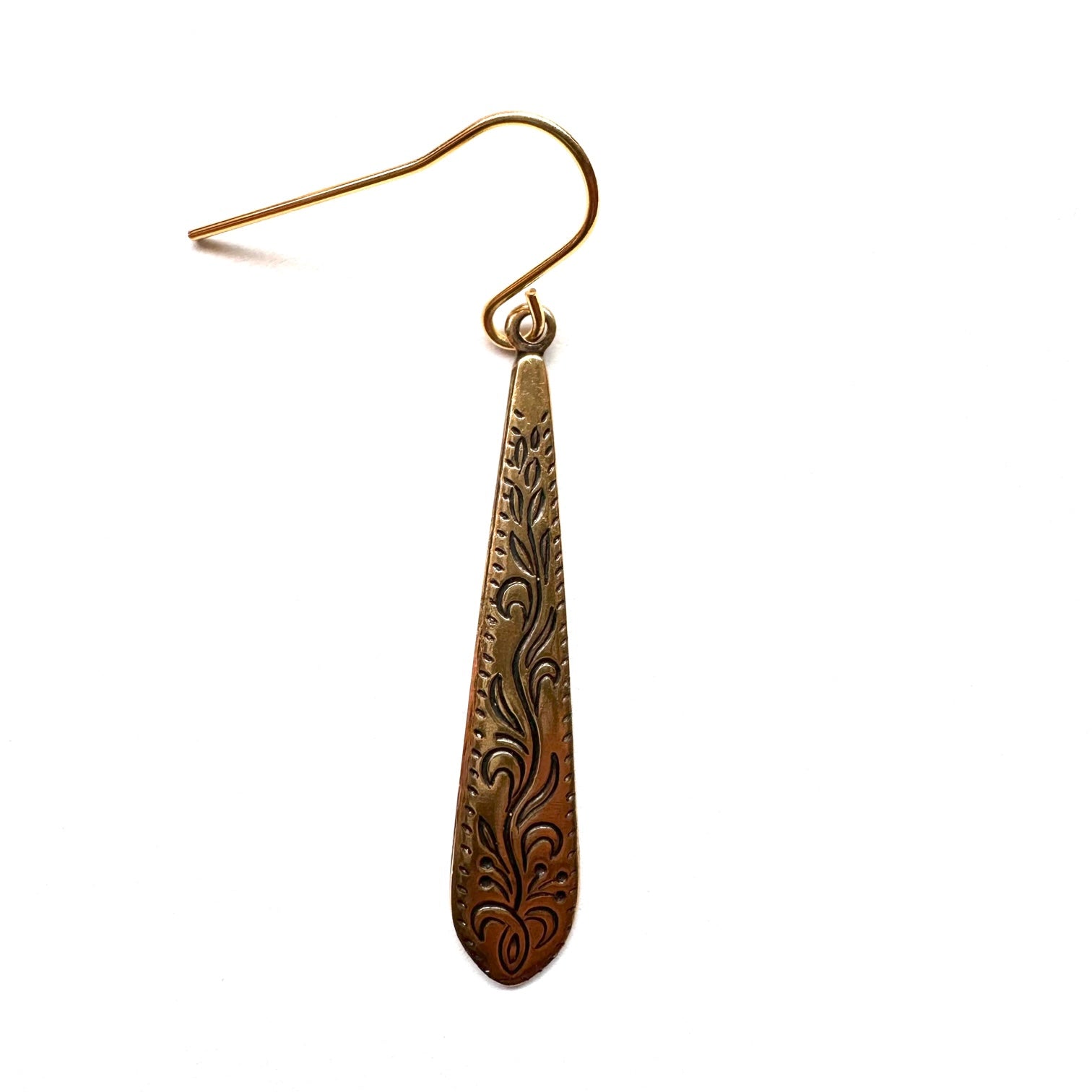 Lightweight Brass Earrings