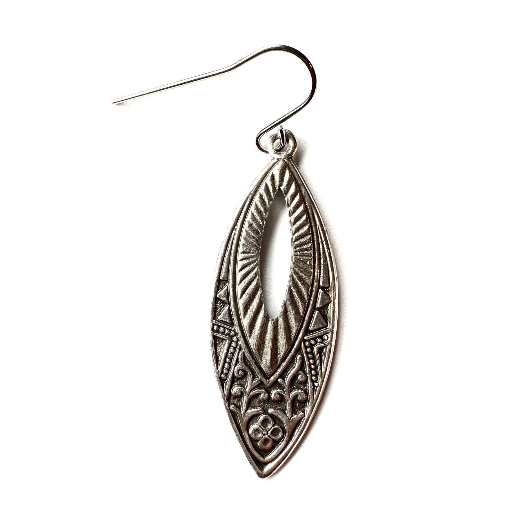 Lightweight Silver Earrings