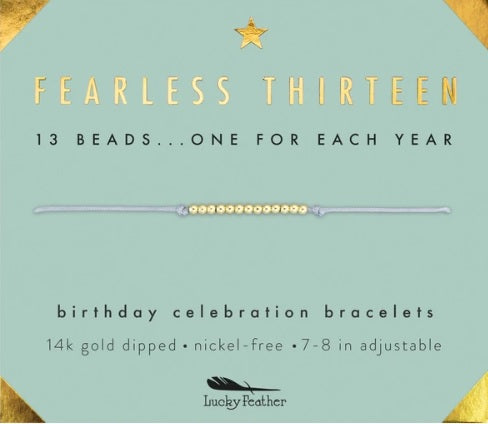 Milestone Birthday Bracelet Collection