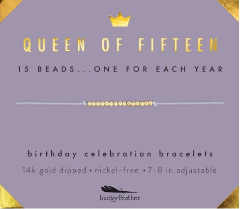 Milestone Birthday Bracelet Collection