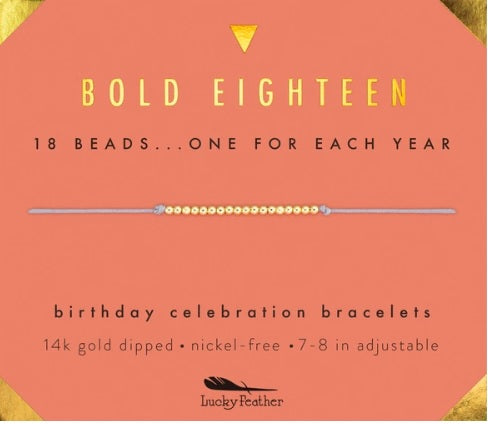 Milestone Birthday Bracelet Collection