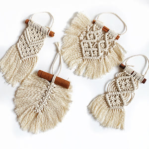 Macramé Ornament Collection