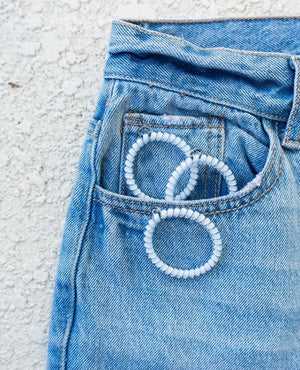 Teleties Coil Hair Ties: Small