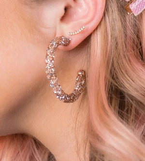 Glitter Hoop: Large