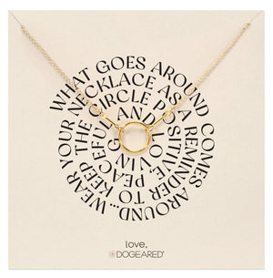 Dogeared Necklaces: Gold Dipped Collection (Multiple Styles)