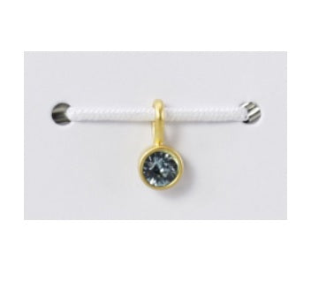 Customizable Necklace: Select Your GOLD Birthstone