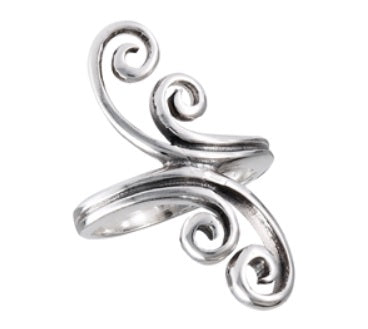 RING 17: Heavy Swirl Ring