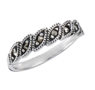 Ring 32: The Dotted Marcasite Ring