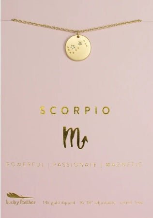 Zodiac Necklace - Simply Sunflowers